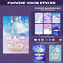 Personalized Cinderella-Inspired Baby Blanket – Custom Name & Birthdate | Princess Baby Blanket